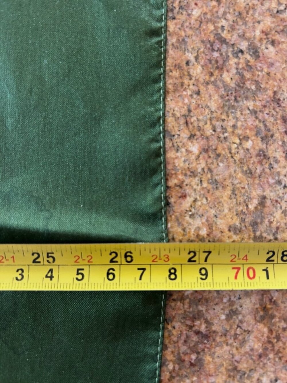 Vintage Liberty of London Green Border Silk Scarf - Picture 7 of 12